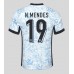 Maillot de foot le Portugal Nuno Mendes #19 Extérieur vêtements Europe 2024 Manches Courtes